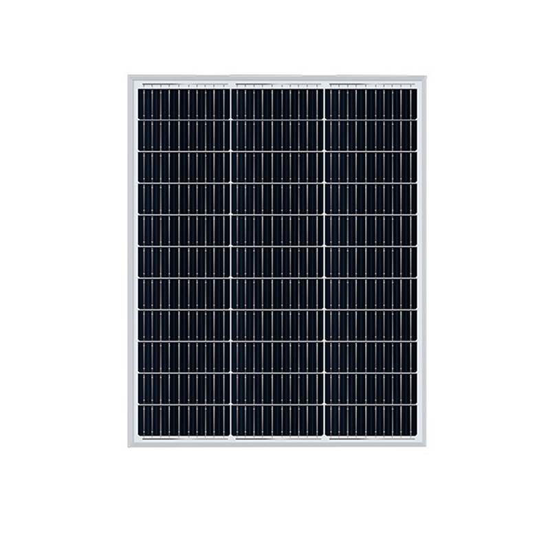 20W-100W monokrystallinske silisium solcellepaneler