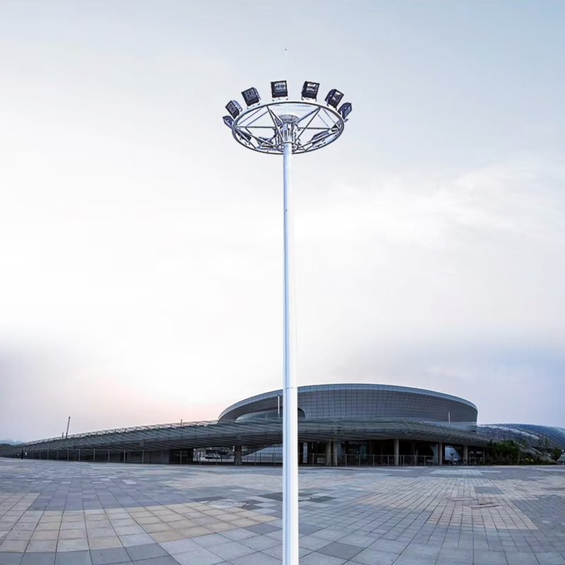 Tilpassbare Dodecagon Twenty Sided High Mast-stenger for Highway Stadium