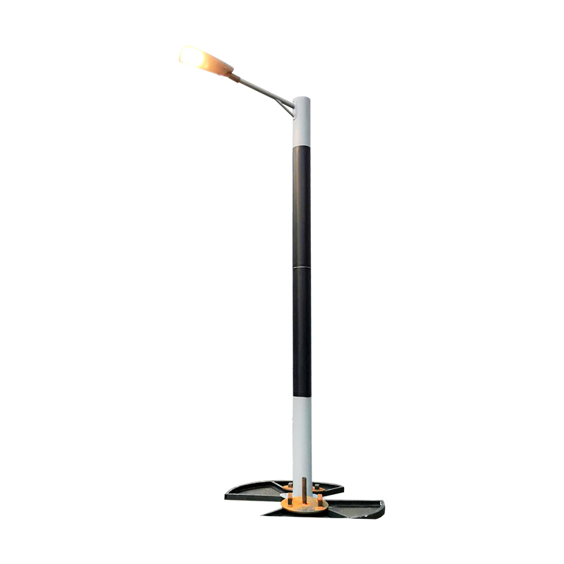 DDK-SSPL-2000 Sylinder Solar Pole Enkel/Dobbeltarm og Street LED-lamper